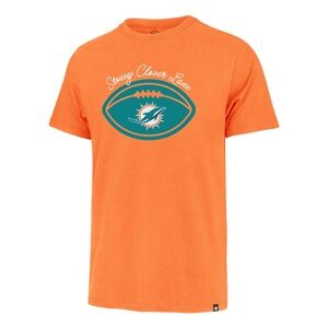 Stoney Clover Lane X '47 Miami Dolphins Chain Set Franklin Tee NWT Size XL‎